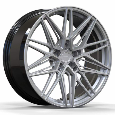 Satijn Zilveren Vossen HF-7 Gesmede Wielen voor Land Rover Range Rover