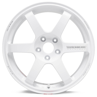 Volk die TE37-SAGA s-plus Streepje Witte 18X9.5 +38 +45 5x114.3 5X120 rennen