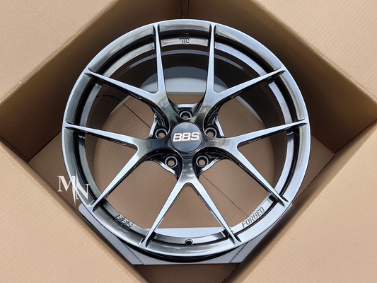 Gesmede het Aluminiumwielen 6061-T6 van Diamond Silver BBS Spar Lichtgewicht