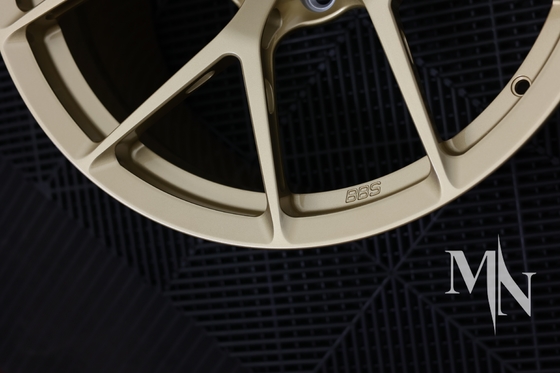 BBS FI R Custom Forged Gold Wheels Rims For Audi R8 beschikbaar