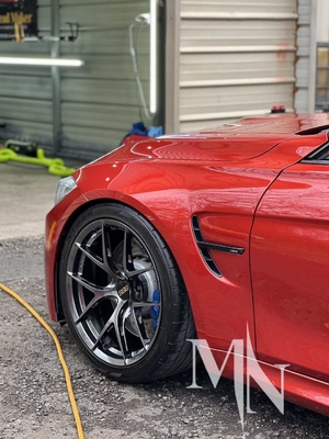 BBS FI R Voor BMW M2 E92 M3 F80 Op maat gesmeed Hyper zilveren wielen Velgen beschikbaar