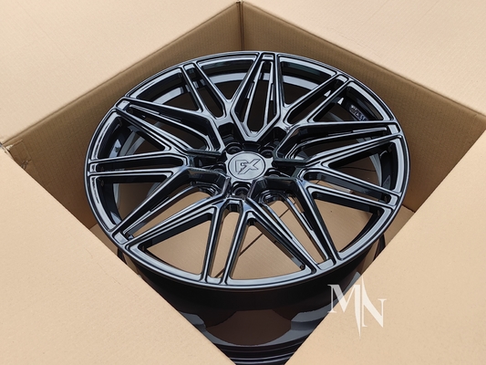 Vossen HF7 Gloss Black Wheels Voor Audi RS6 C5 C6 C7 C8 18 19 20 21 22 Inch Custom Avant Rims