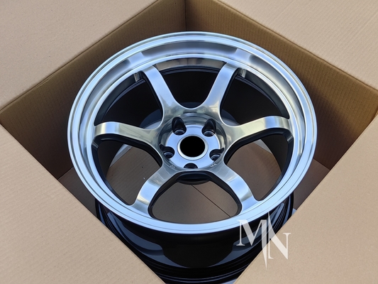Advan R6 wielen voor Nissan GTR R32 R33 R34 R35 18 19 20 inch zwart editie legering velgen