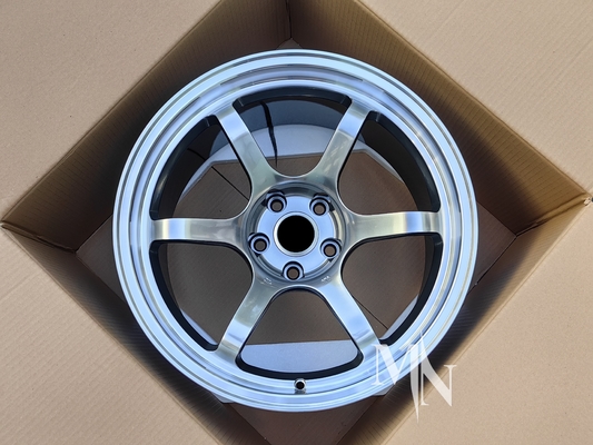 Advan R6 wielen voor Nissan GTR R32 R33 R34 R35 18 19 20 inch zwart editie legering velgen