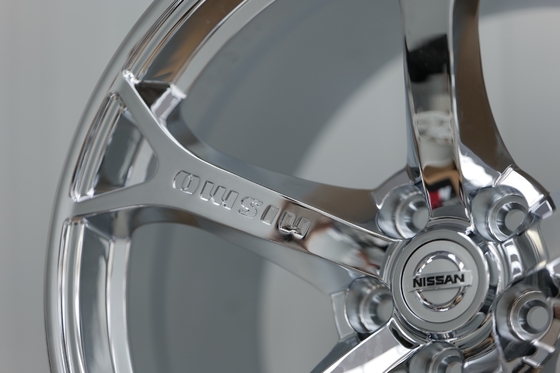 Nismo OEM Chrome Wheels Rim Nissan 370Z Infiniti Q50 Monoblock gesmeed wielen
