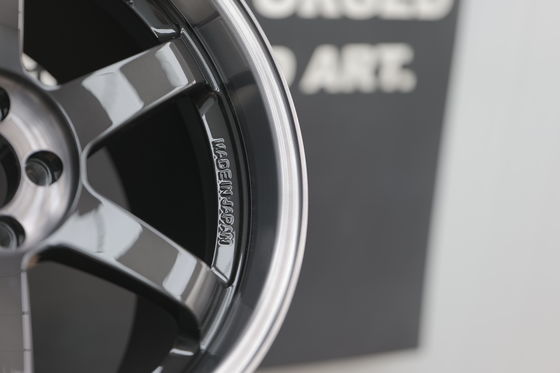 Rays Volk Racing Gesmede Velgen Te37 SL Double Black Deep Dish