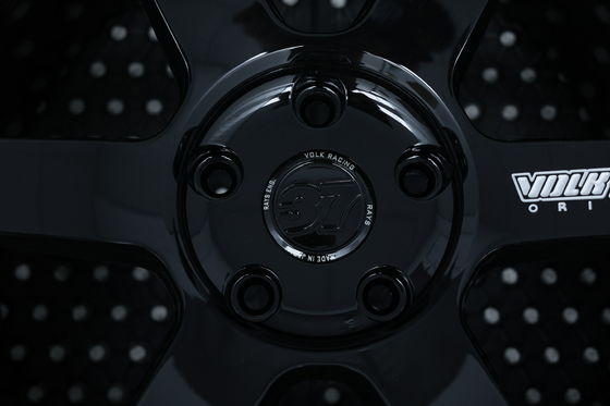 Rays TE37 Ultra Track Edition ii Volk Racing gesmeed wielen Gloss Zwart