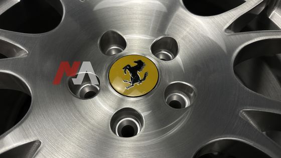 Ferrari F430 Gesmede Velgen Geborstelde Transparante Afwerking Maining Gesmeed RE-01