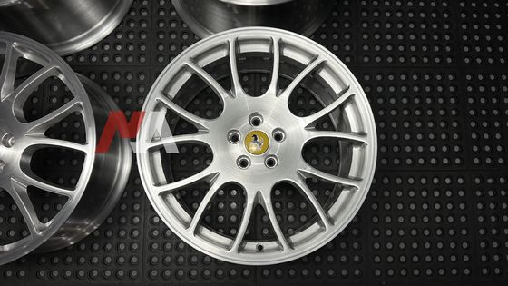 Ferrari F430 Gesmede Velgen Geborstelde Transparante Afwerking Maining Gesmeed RE-01