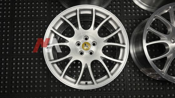 Ferrari F430 Gesmede Velgen Geborstelde Transparante Afwerking Maining Gesmeed RE-01
