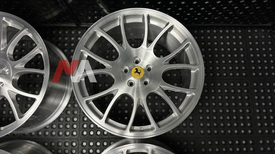 Ferrari F430 Gesmede Velgen Geborstelde Transparante Afwerking Maining Gesmeed RE-01