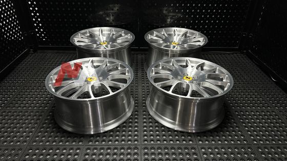 Ferrari F430 Gesmede Velgen Geborstelde Transparante Afwerking Maining Gesmeed RE-01