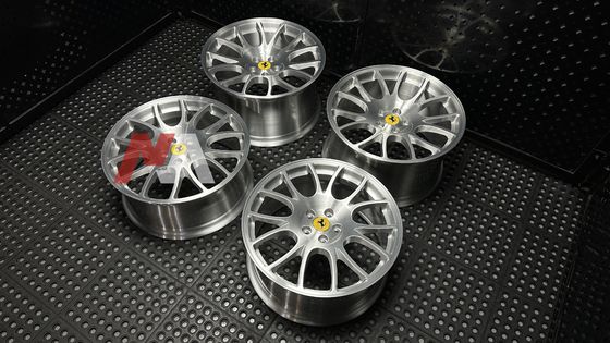 Ferrari F430 Gesmede Velgen Geborstelde Transparante Afwerking Maining Gesmeed RE-01