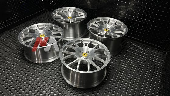 Ferrari F430 Gesmede Velgen Geborstelde Transparante Afwerking Maining Gesmeed RE-01