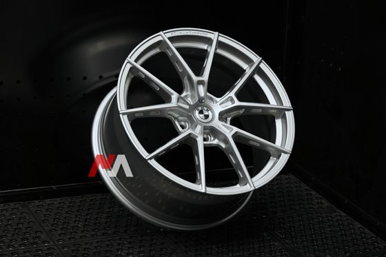 BMW 863M gesmeed wiel Diamant zilver