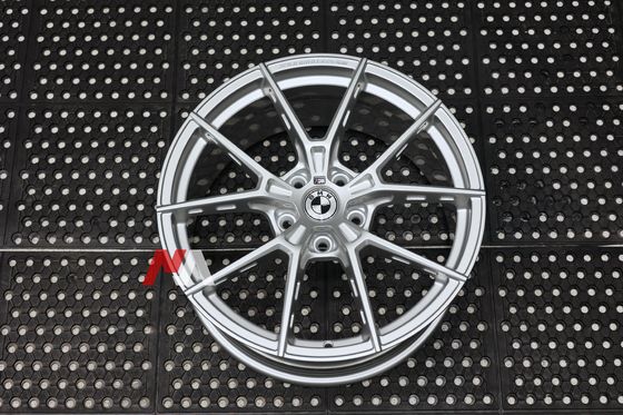 BMW 863M gesmeed wiel Diamant zilver