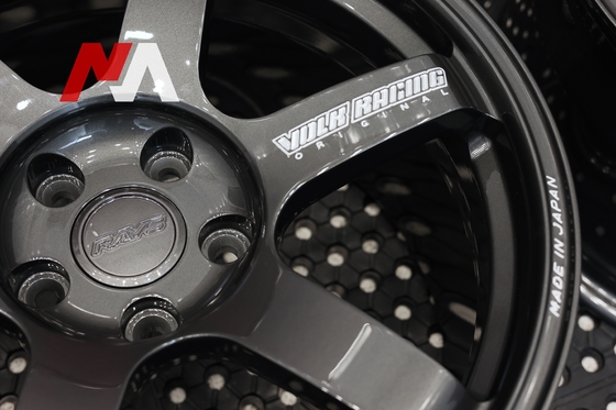Te37 Saga S-Plus Diamond Donker Gunmetal