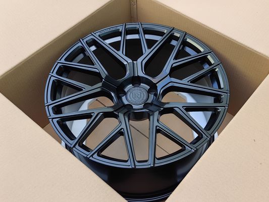 Rohana RFX10 Satin Zwarte gesmeed wielen voor Corvette C8