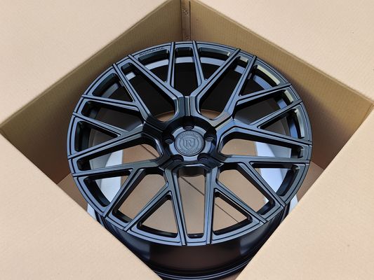 Rohana RFX10 Satin Zwarte gesmeed wielen voor Corvette C8