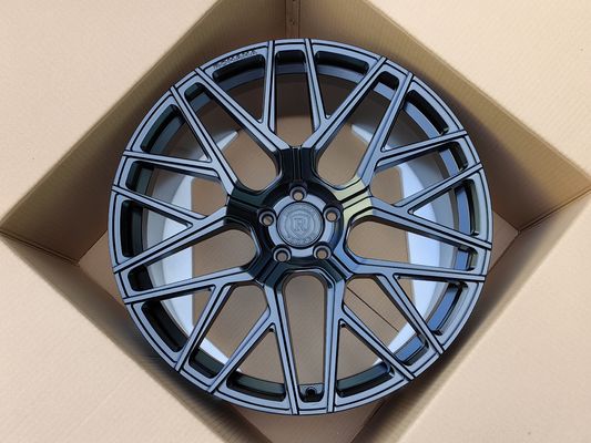 Rohana RFX10 Satin Zwarte gesmeed wielen voor Corvette C8
